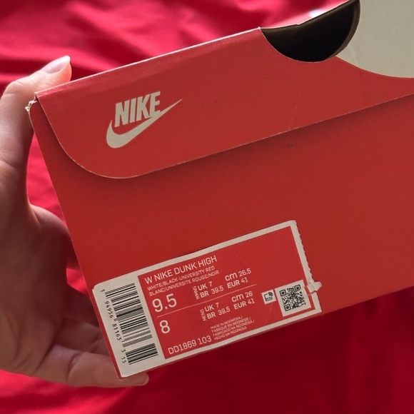 Nike Dunk High Panda Sneakers - Picture 11 of 12